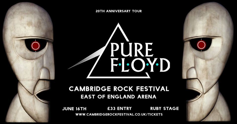 Pure Floyd Cambridge Rock Festival, Cambridge Rock Festival, 16 June 2022