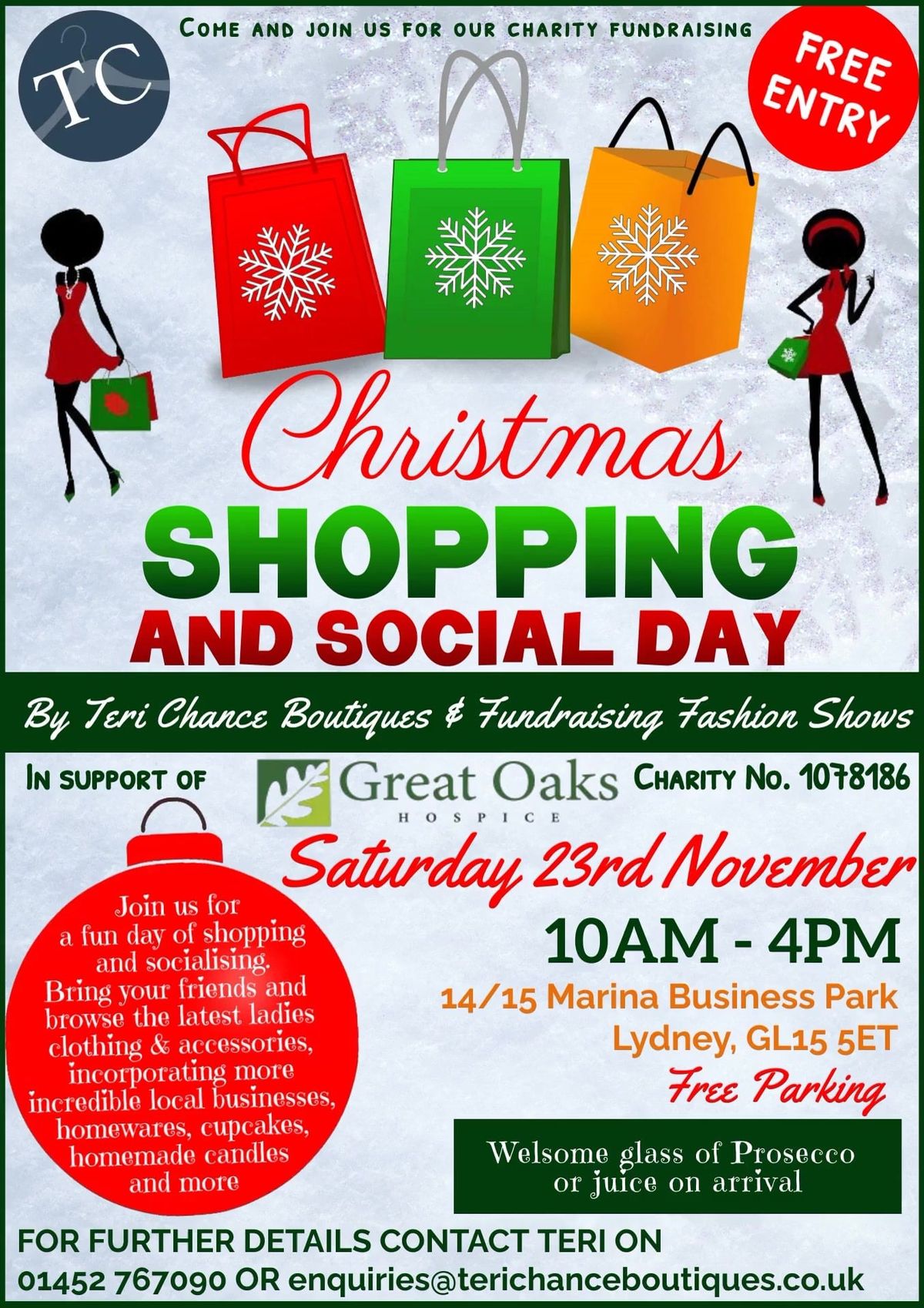 Christmas Shopping and Social Day with Teri Chance and other local businesses  