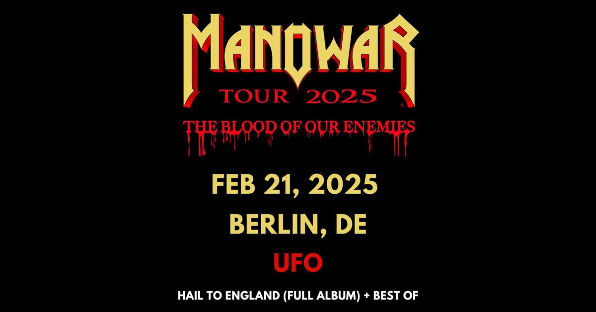  \u201cThe Blood Of Our Enemies\u201d Tour 2025 - Hail To England (full album) + Best Of