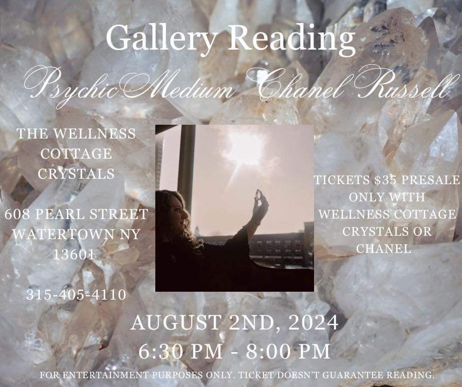 Gallery reading with Psychic Medium Chanel Russell 