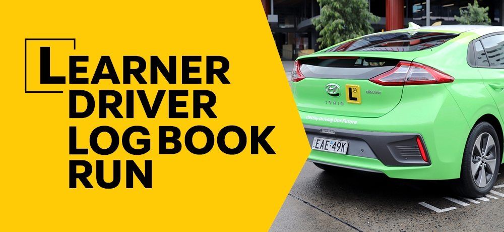 Learner Driver Log Book Run (SOLD OUT)