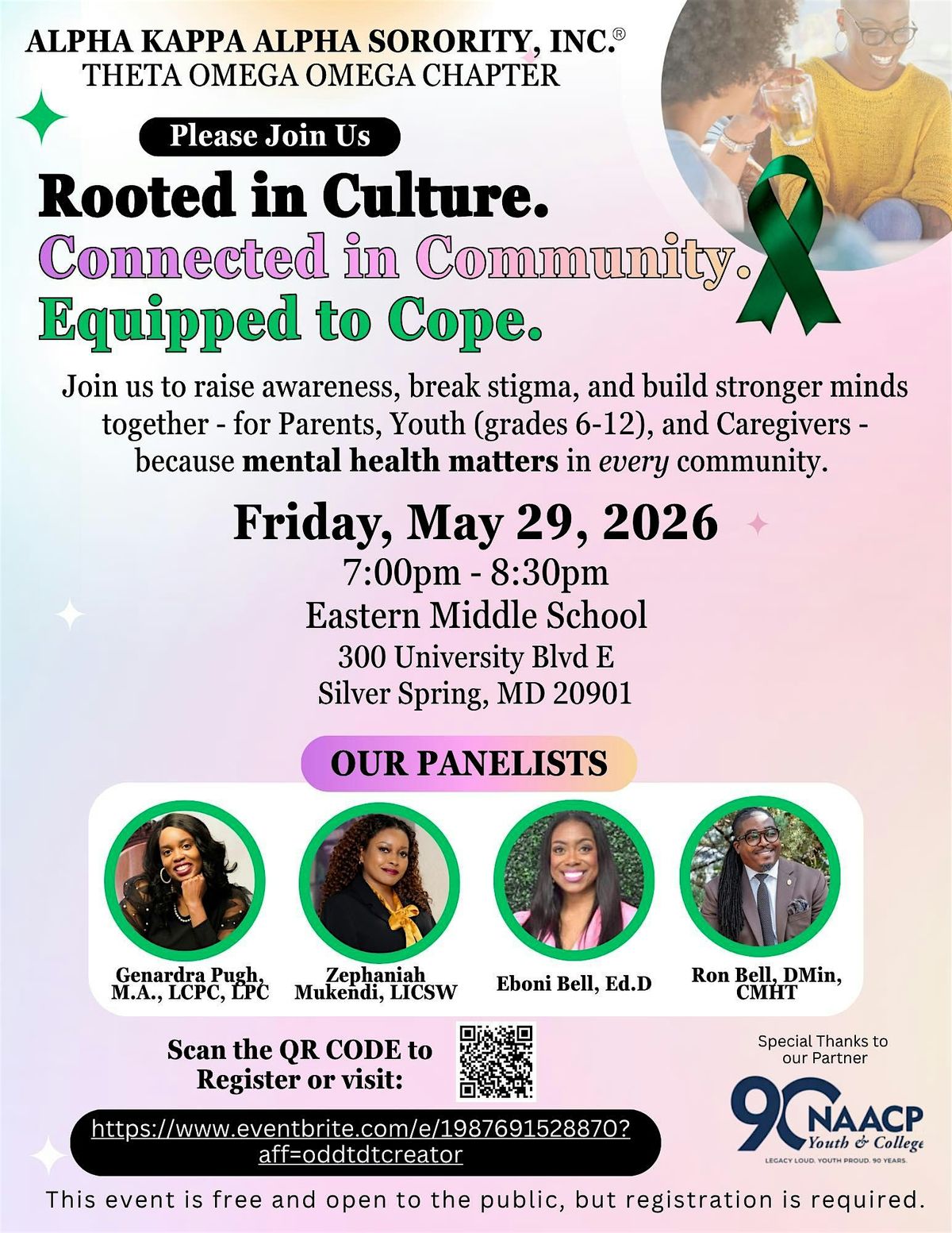 Rooted in Culture. Connected in Community. Equipped to Cope
