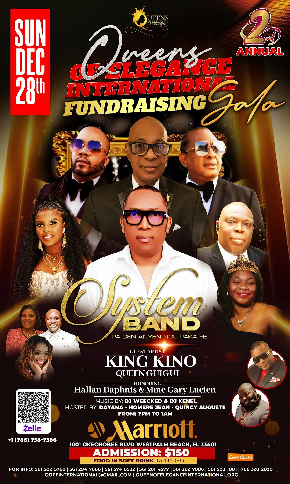 The second edition of the Queens of Elegance Gala Event.