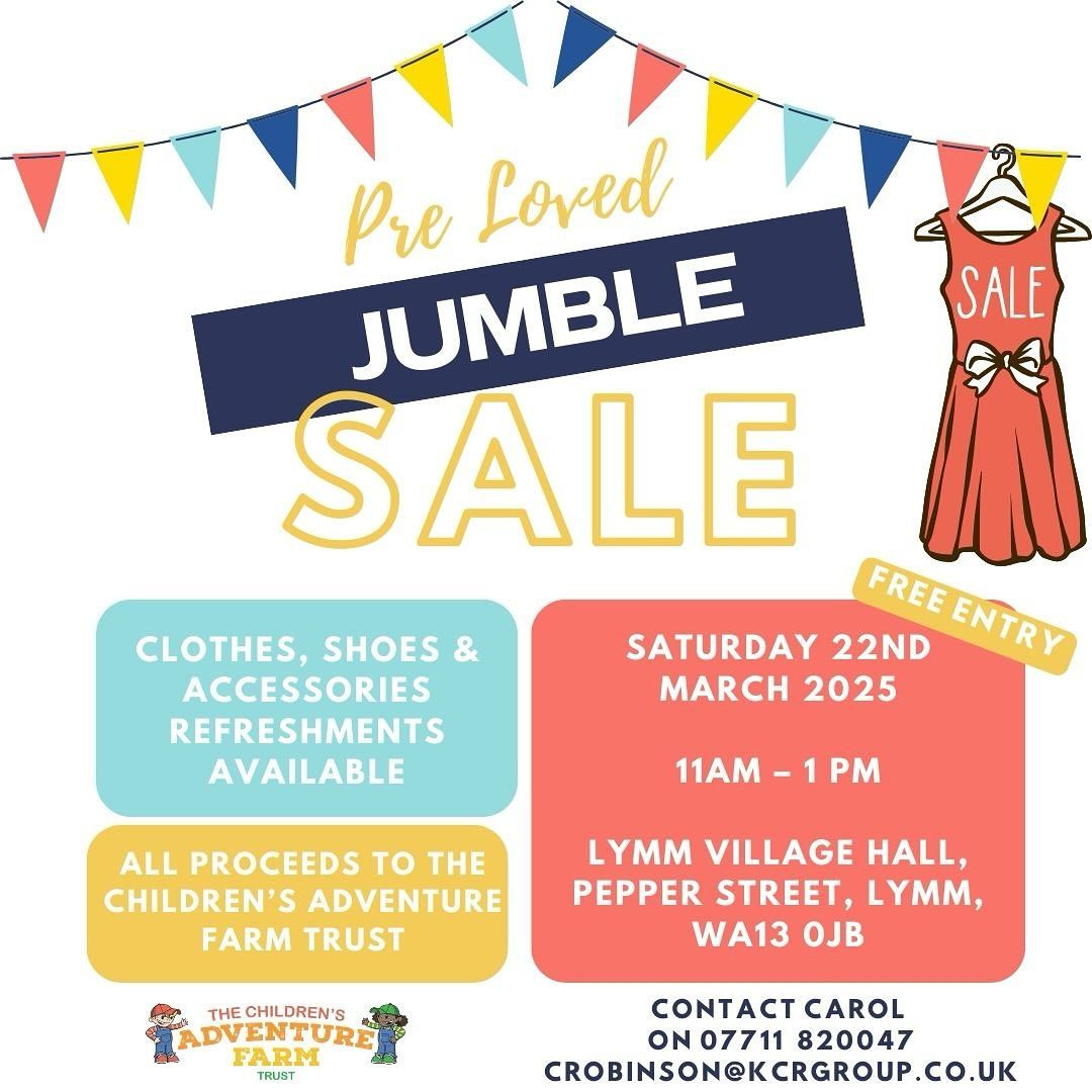 Pre Loved Jumble Sale