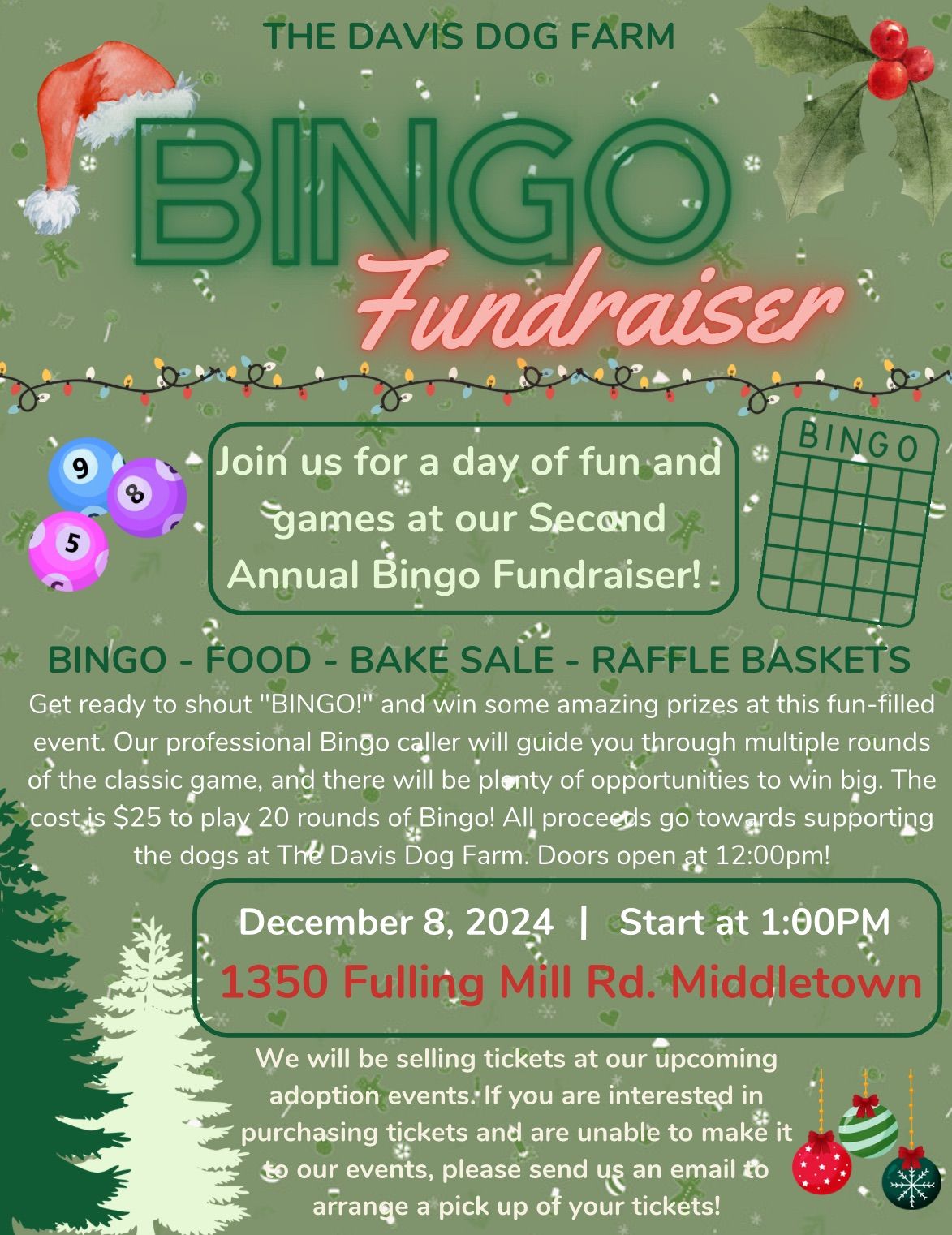 BINGO Fundraiser