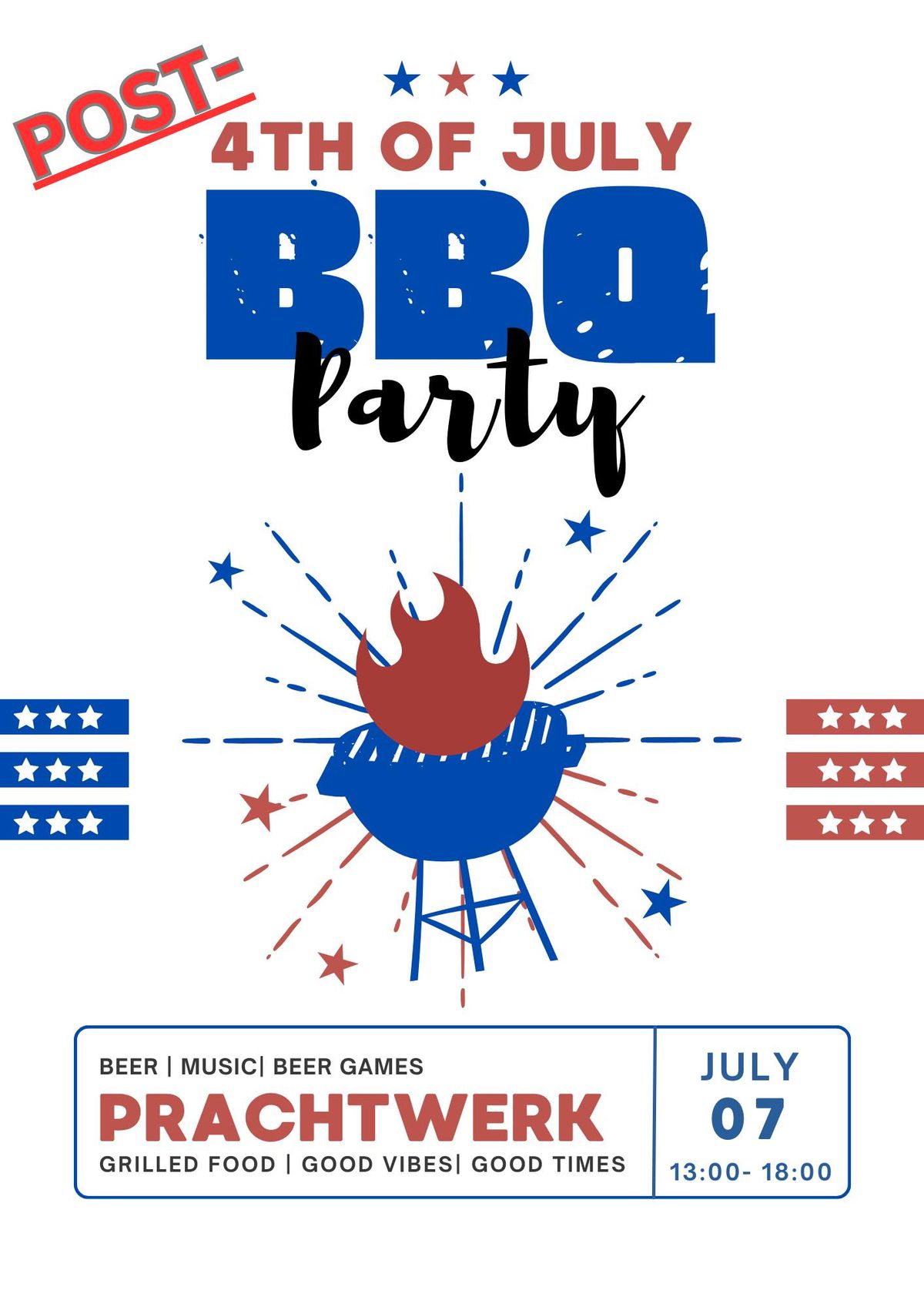 (POST) 4th of July BBQ Party