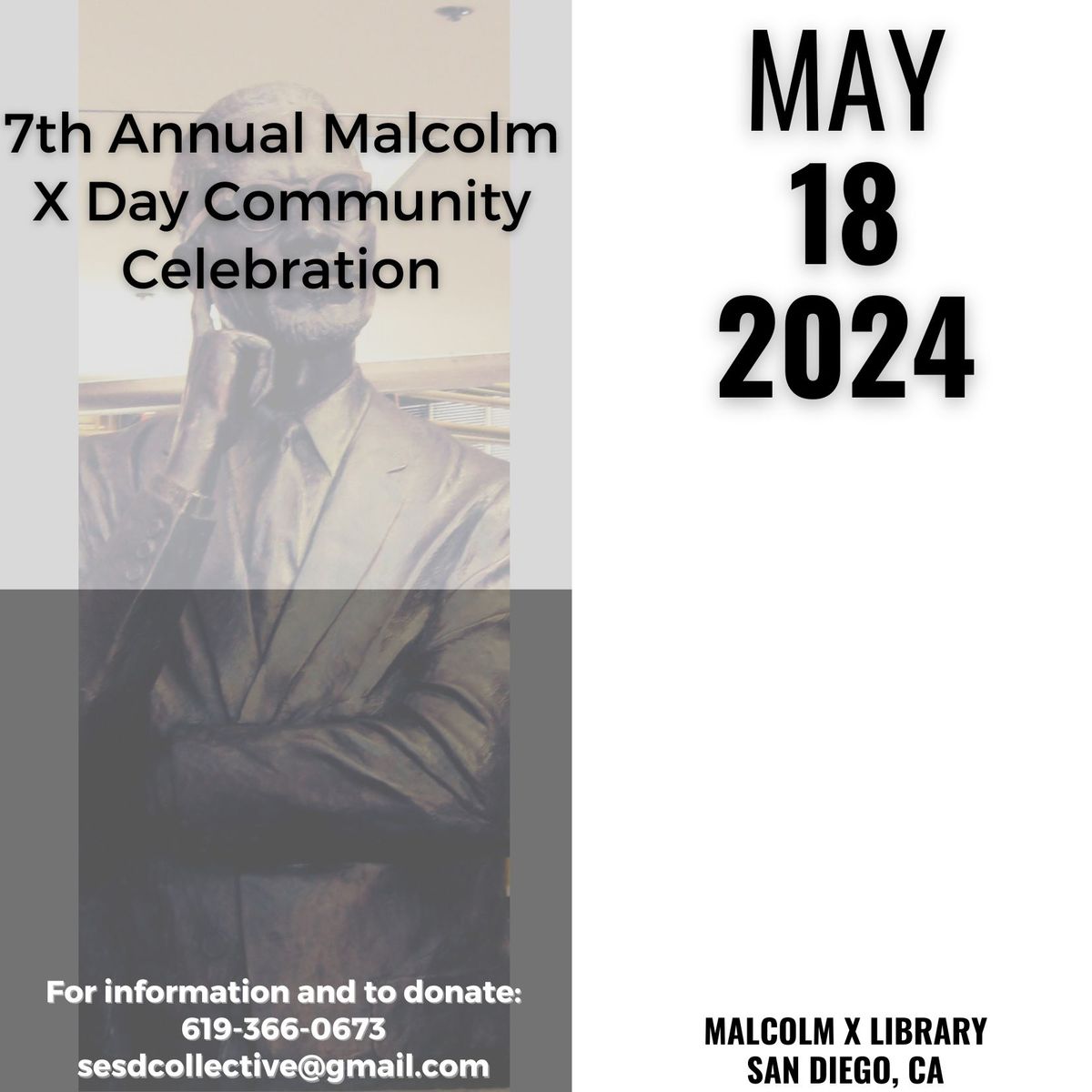 7th Annual Malcolm X Day Celebration