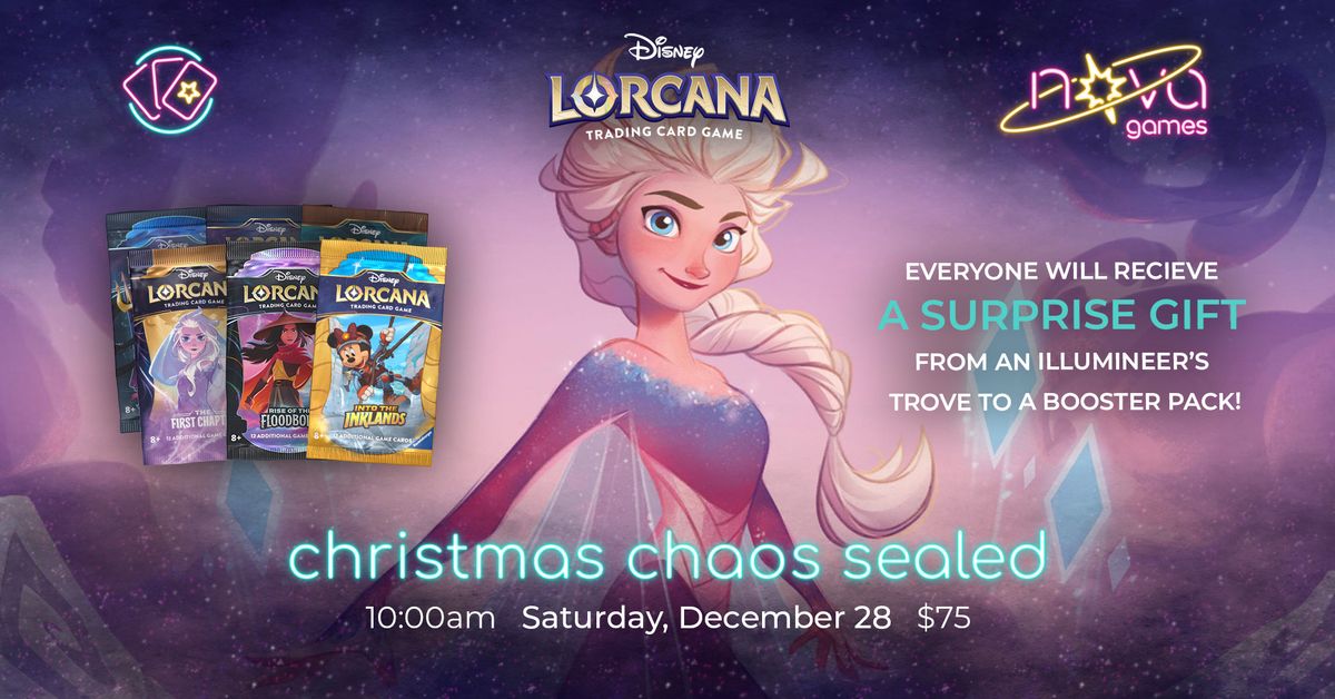 Disney Lorcana - Christmas Chaos Sealed