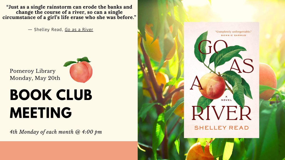 May Book Club: Go as a River