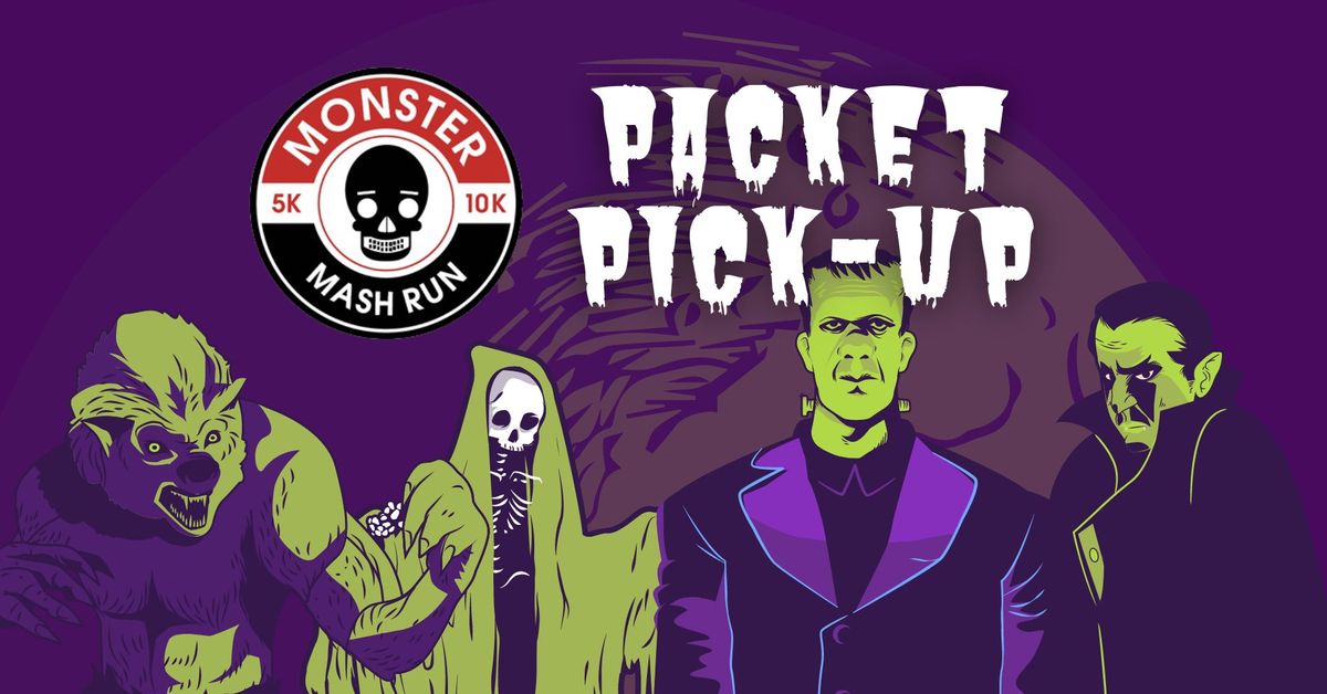 2024 Monster Mash Run Packet Pick-Up