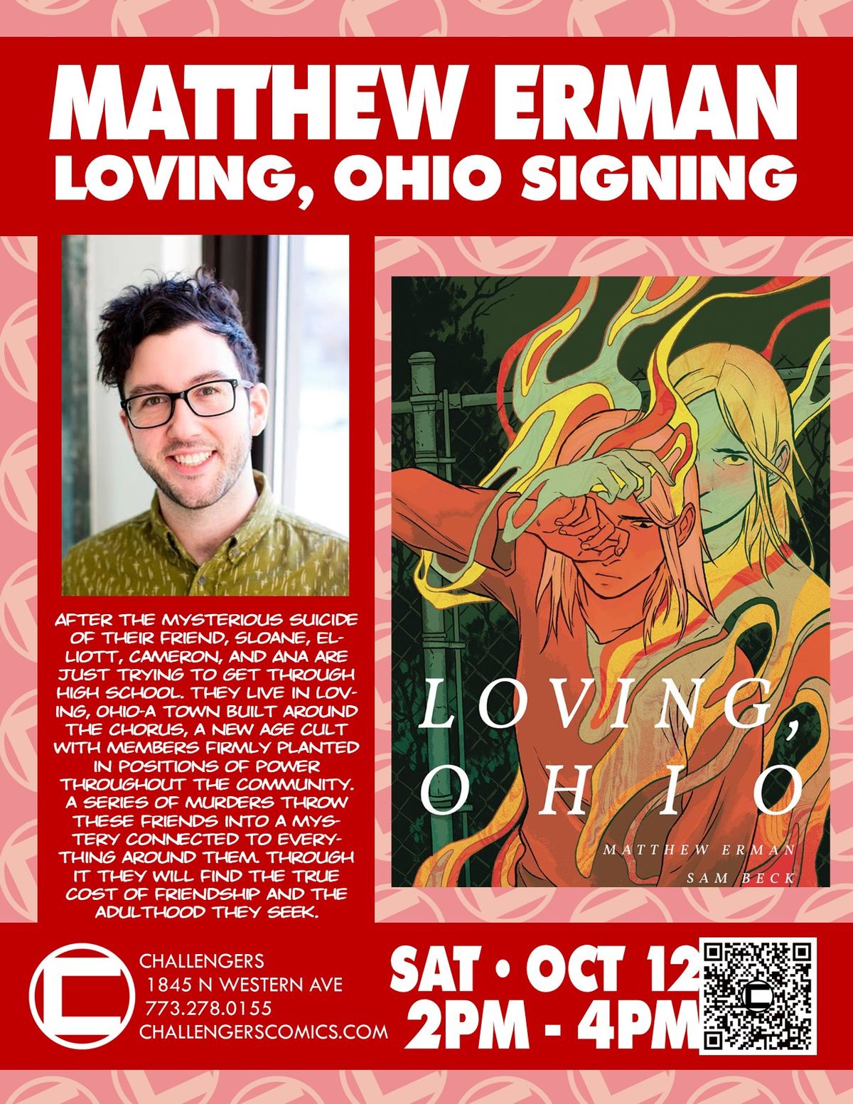 MATTHEW ERMAN "LOVING, OHIO" SIGNING