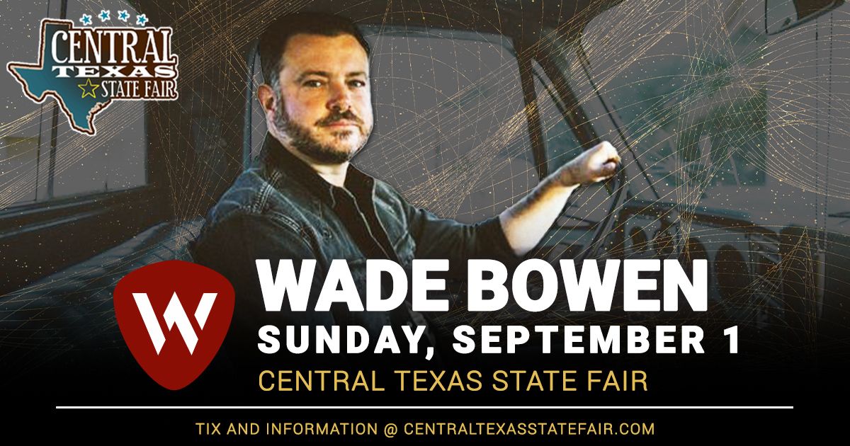 Wade Bowen with Dylan Marlowe at the Central Texas State Fair