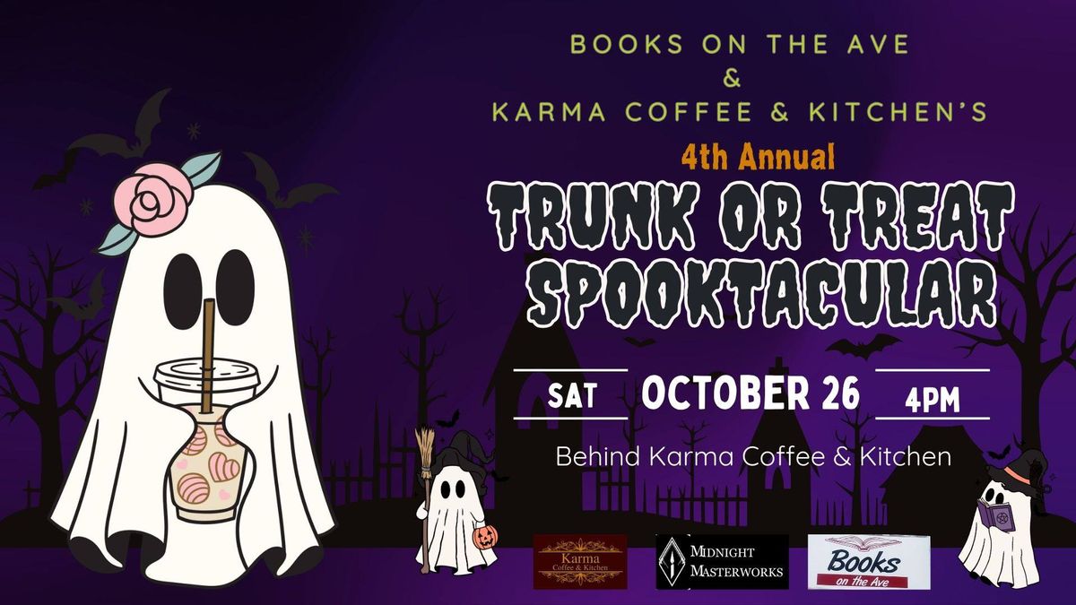 4th Annual Trunk or Treat Spooktacular at Karma Coffee & Books on the Ave