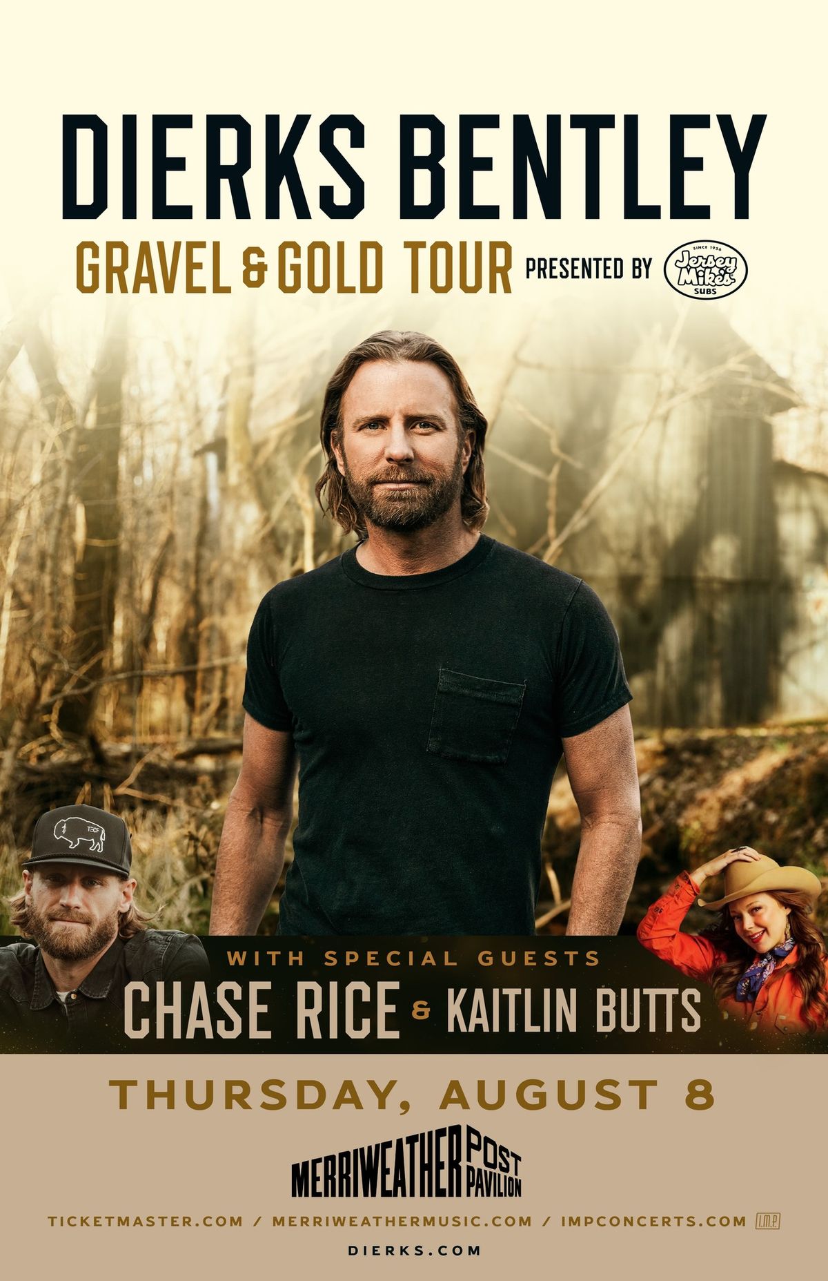 Dierks Bentley: Gravel & Gold Presented by Jersey Mike's