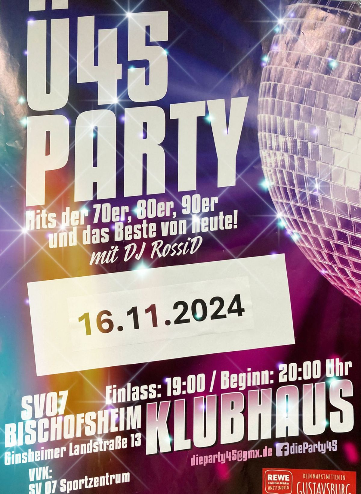 \u00dc45 Party