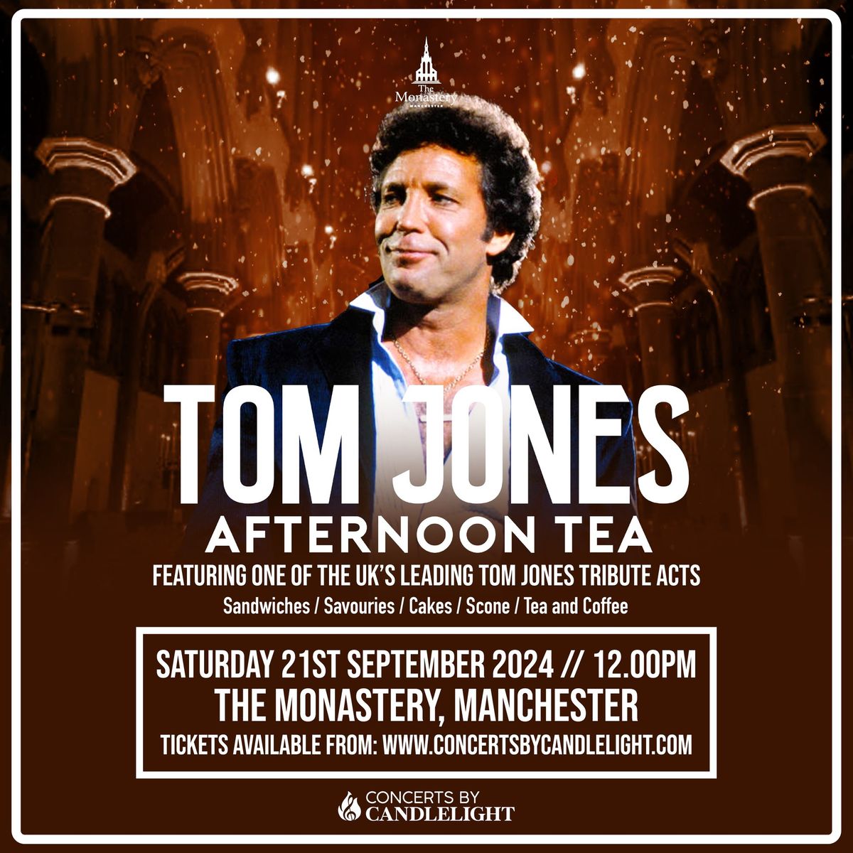 Tom Jones Afternoon Tea At The Monastery Manchester 