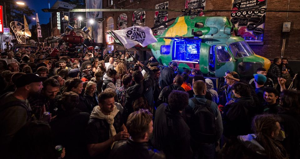 Dutch Raver Outdoor Rave - Move Around Sound x TEC ART, WORM Rotterdam, 11 February ...