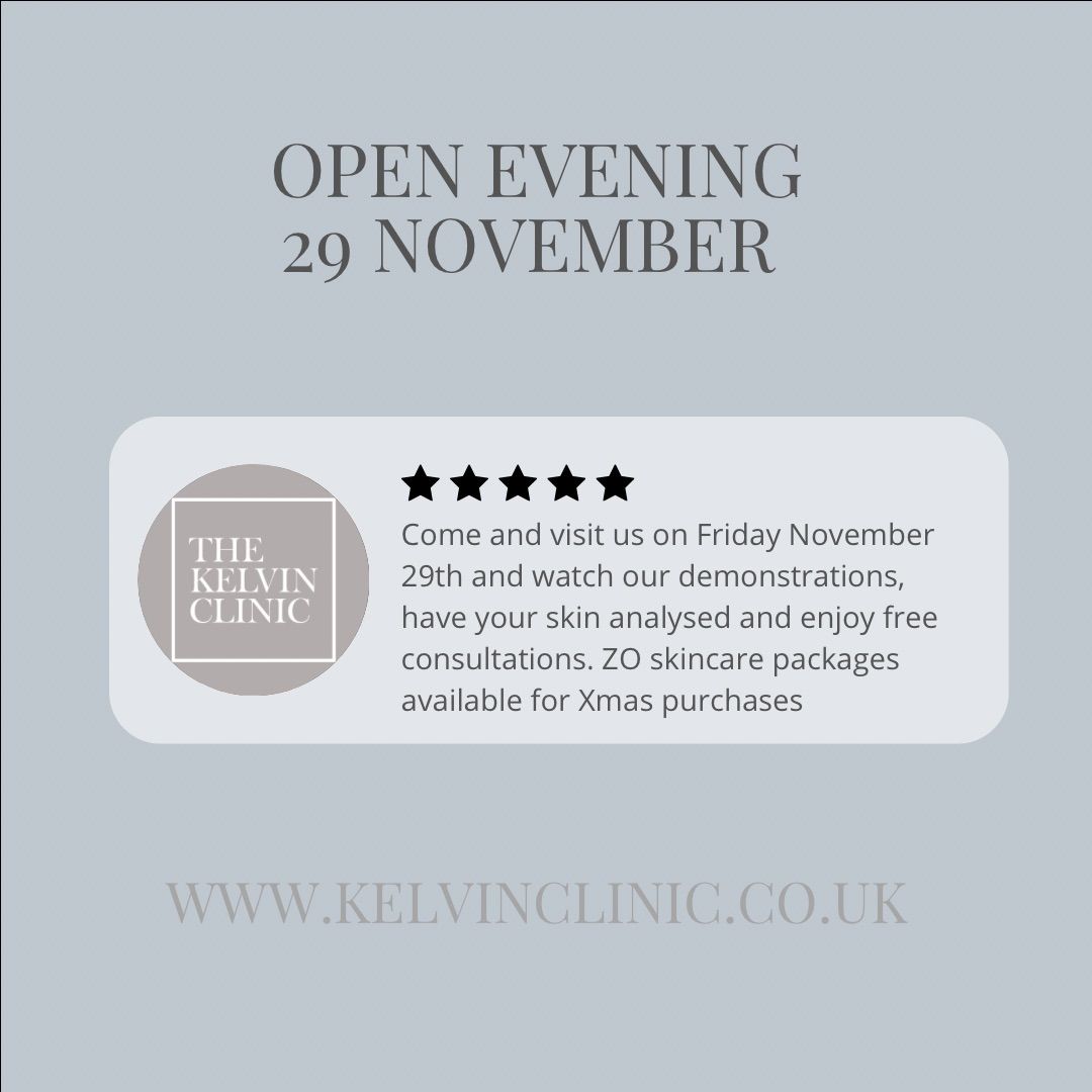 ZO Skincare Open Evening