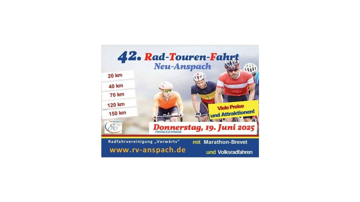 42. Rad-Touren-Fahrt Neu-Anspach