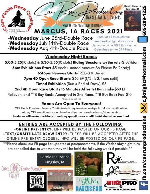 Crp Marcus Series Marcus Ia Marcus Community Fair 23 June 2021 When Is The 2022 Marcus Iowa Fair