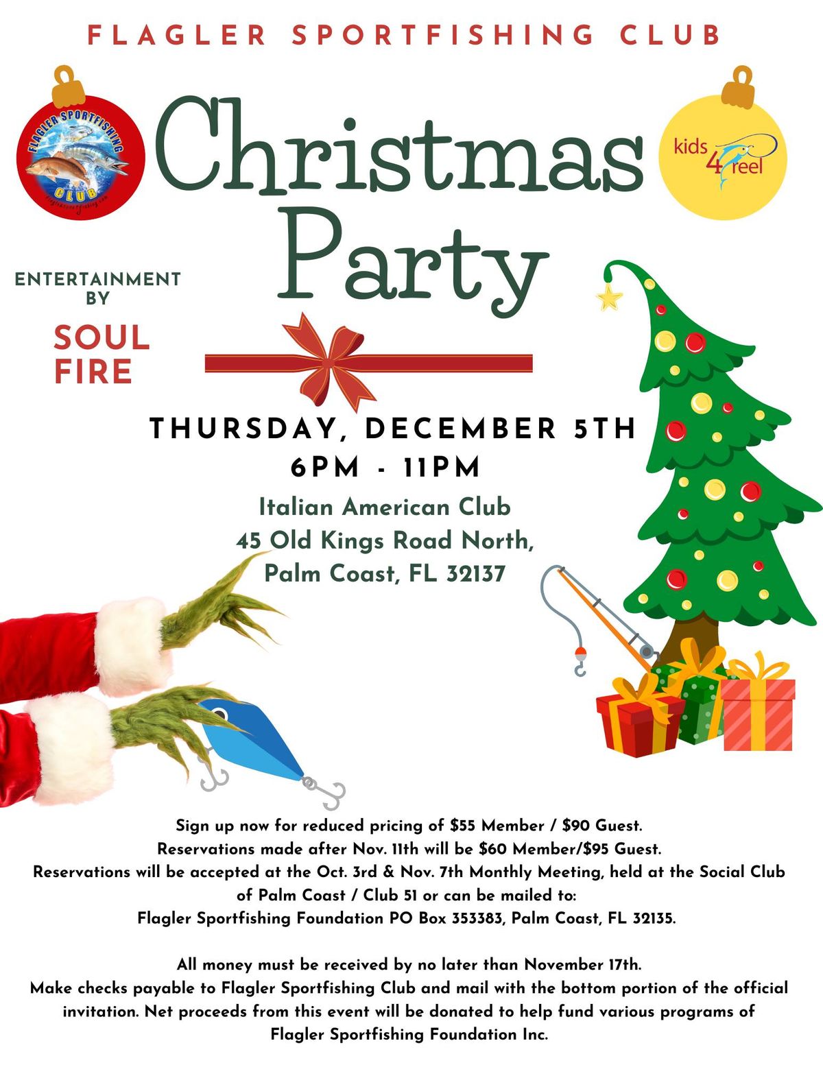 Flagler Sportfishing Club Annual Christmas Party