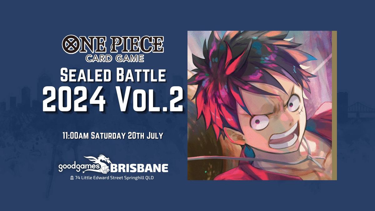  One Piece Sealed Battle 2024 Vol. 2 event!