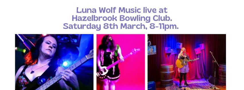 Luna Wolf Music at Hazelbrook Bowlo