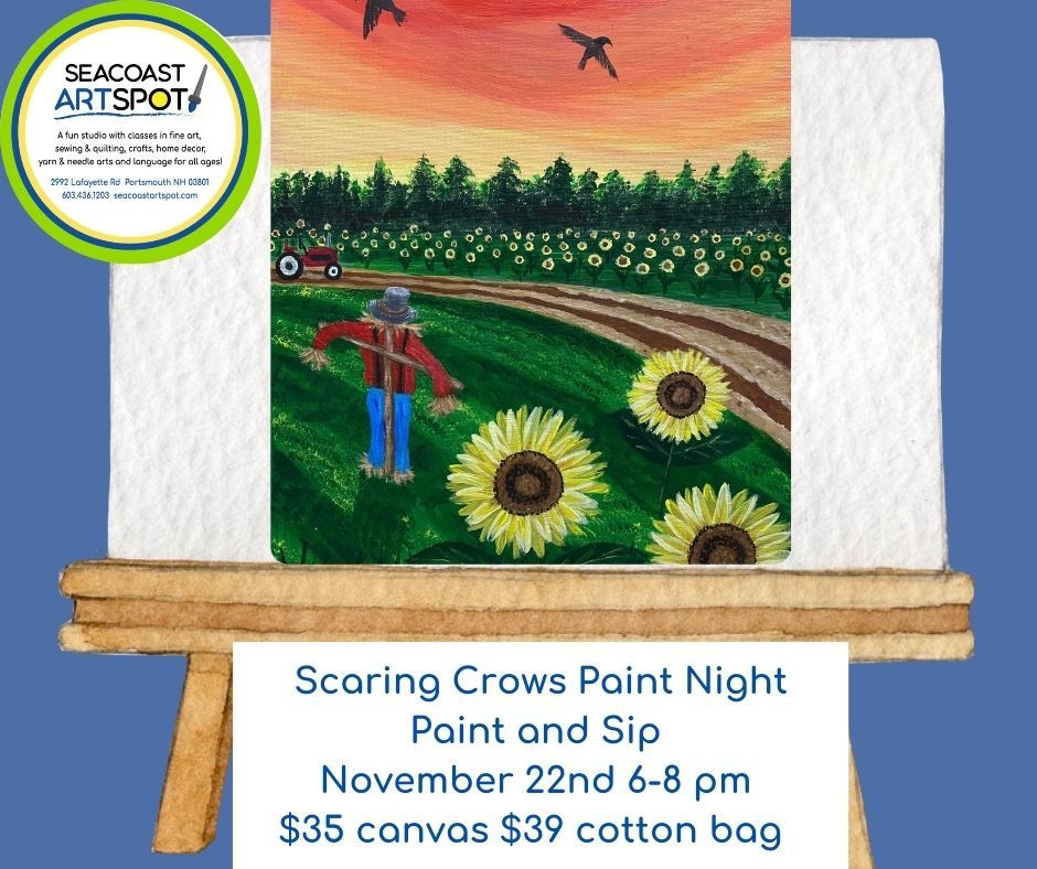 Scaring Crows Paint Night! $35\/$39