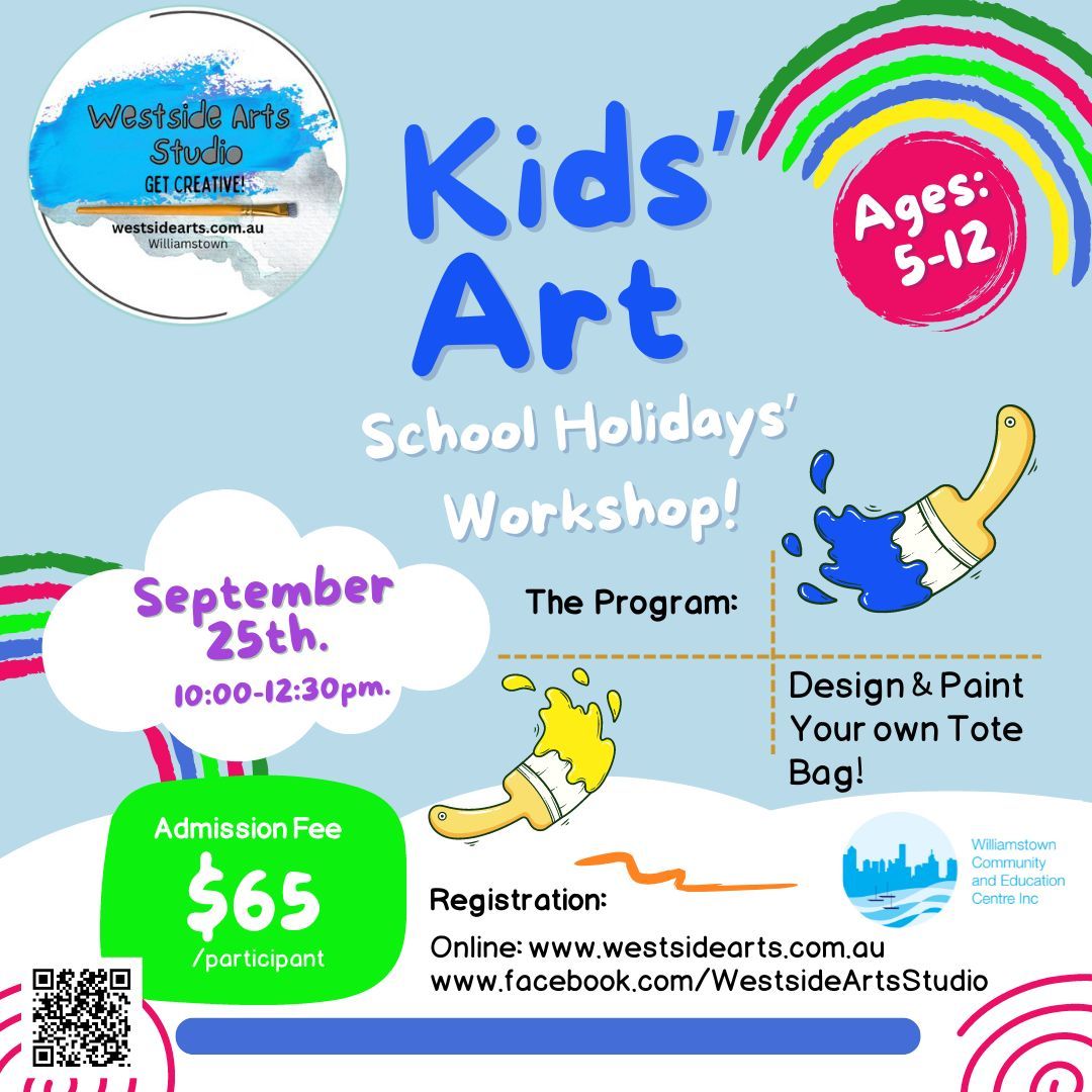 Kids' School Holidays' Art Workshop!