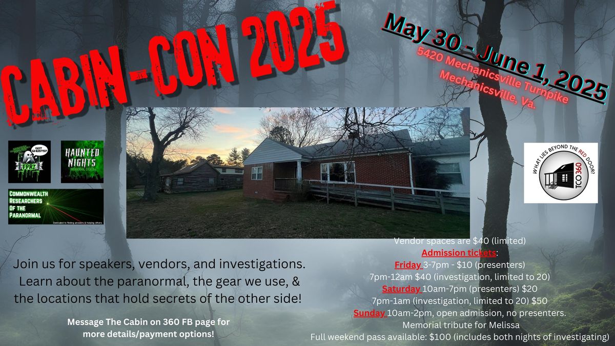 Cabin-Con 2025