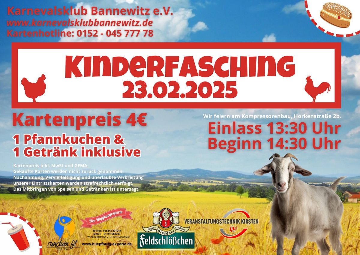 Kinderfasching 23.02.2025