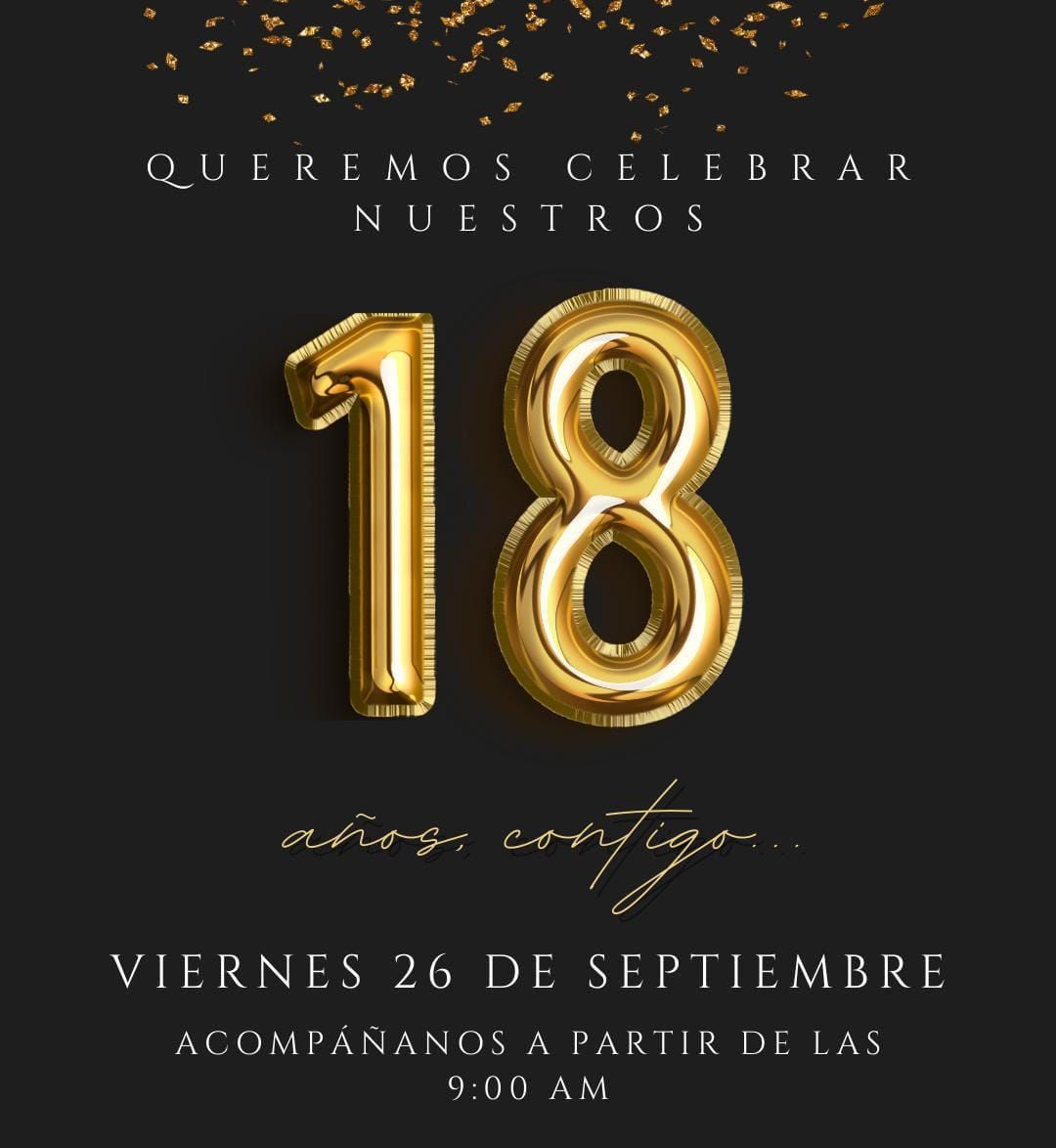 Fiesta de 18o Aniversario 