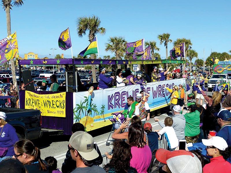 2025 Krewe of Wrecks Pensacola Beach Mardi Gras Parade