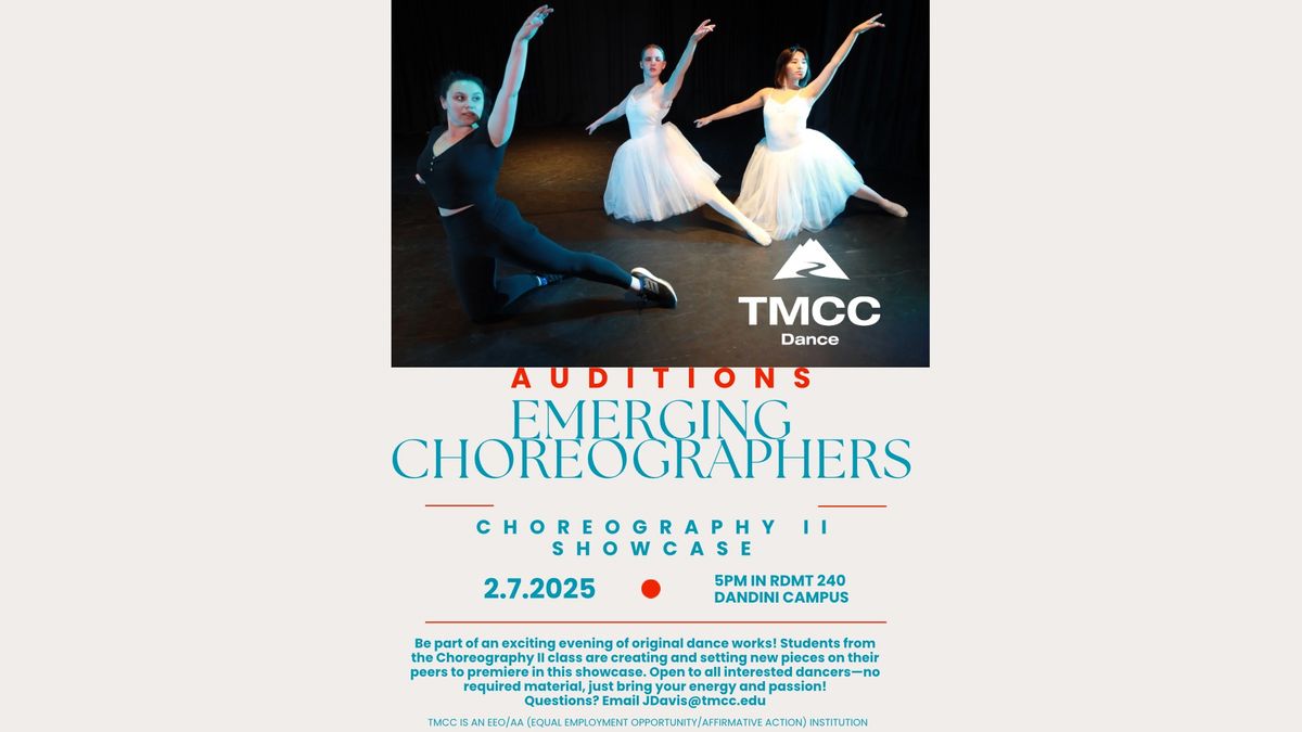 Auditions: Emerging Choreographers 