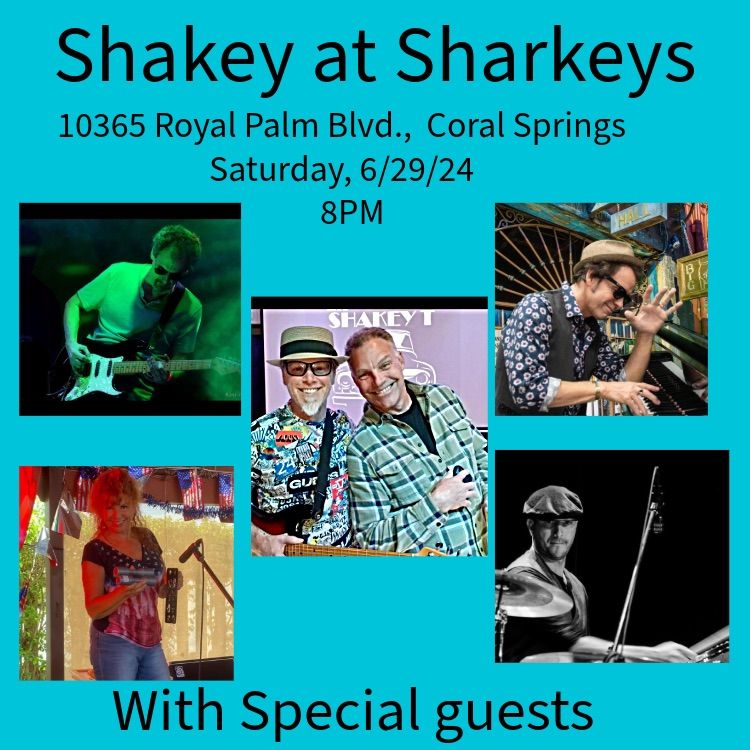 Shakey at Sharkeys