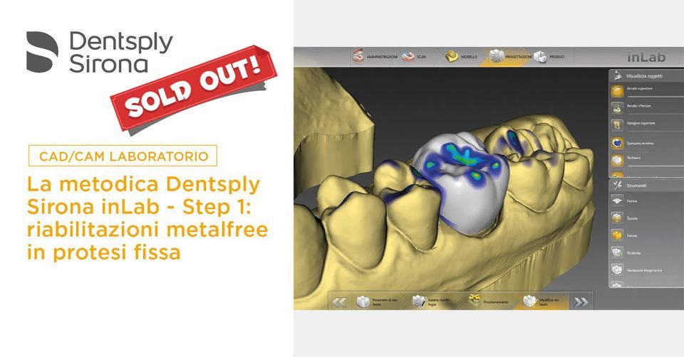 La metodica Dentsply Sirona inLab - Step 1: riabilitazioni metalfree in protesi fissa