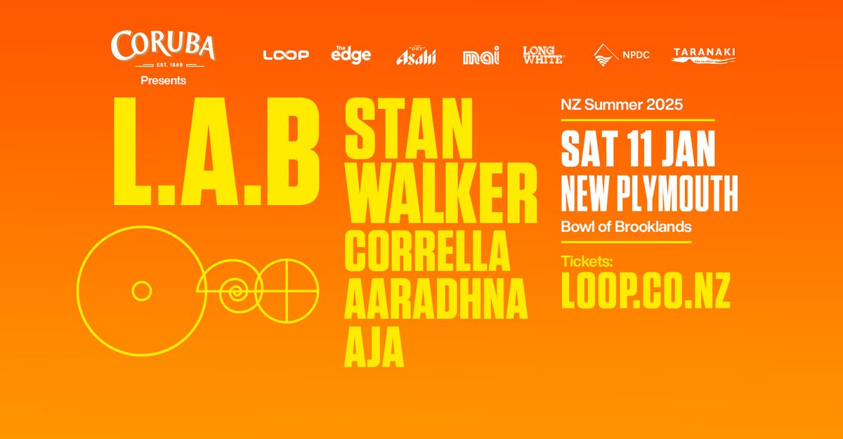 L.A.B w\/ Stan Walker & Friends - New Plymouth