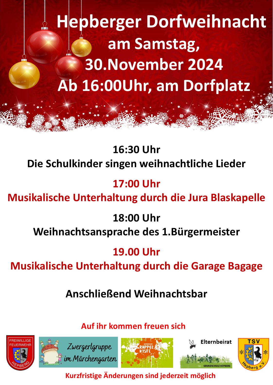 Hepberger Dorfweihnacht 