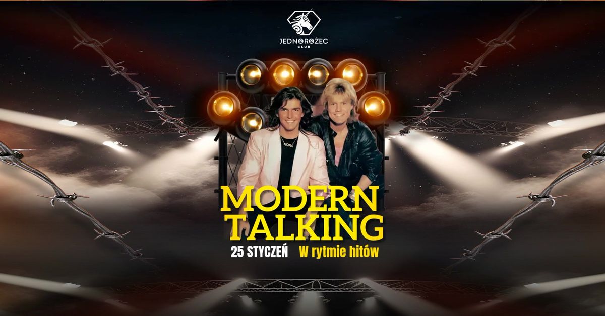 Modern Talking Night  | Klub JEDNORO\u017bEC \ud83c\udf89 SOBOTA 25.01 | W rytmie Hit\u00f3w!  