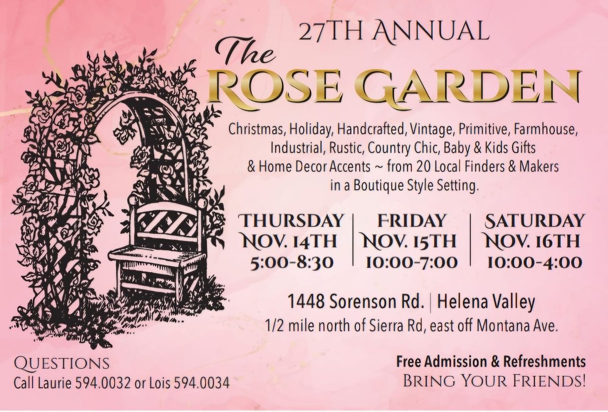 The Rose Garden Craft & Vintage Show