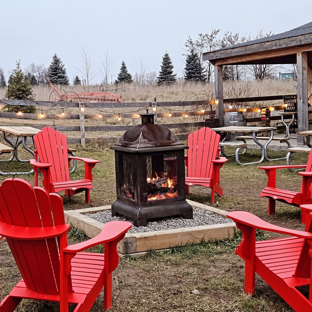 \ud83d\udd25Fireside Flights and Hot Drinks at Applewood Farm Winery \ud83d\udd25