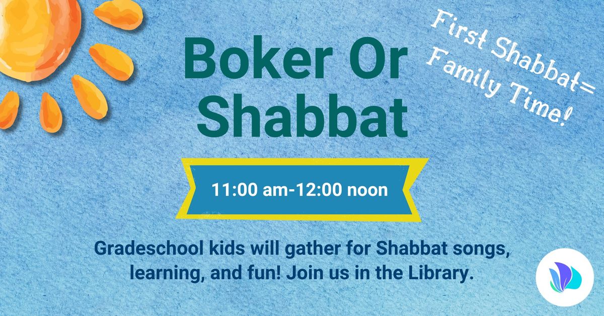 Boker Or Shabbat