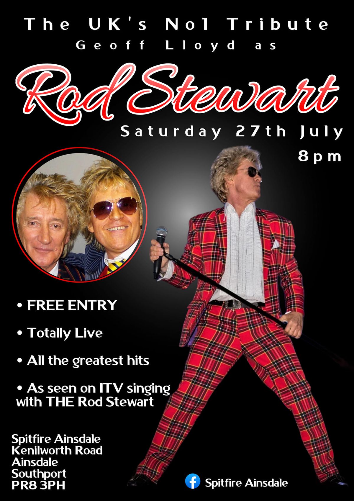 Rod Stewart Tribute Night