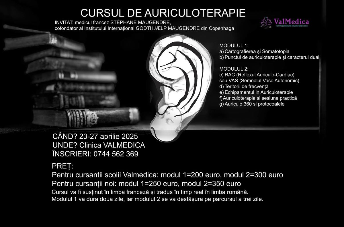 Curs de auriculoterapie