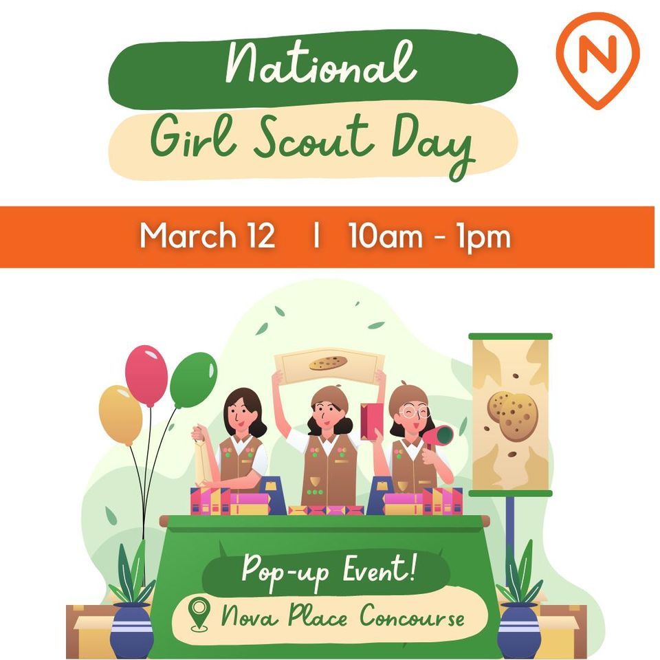 Girl Scout Pop-Up on Girl Scout Day