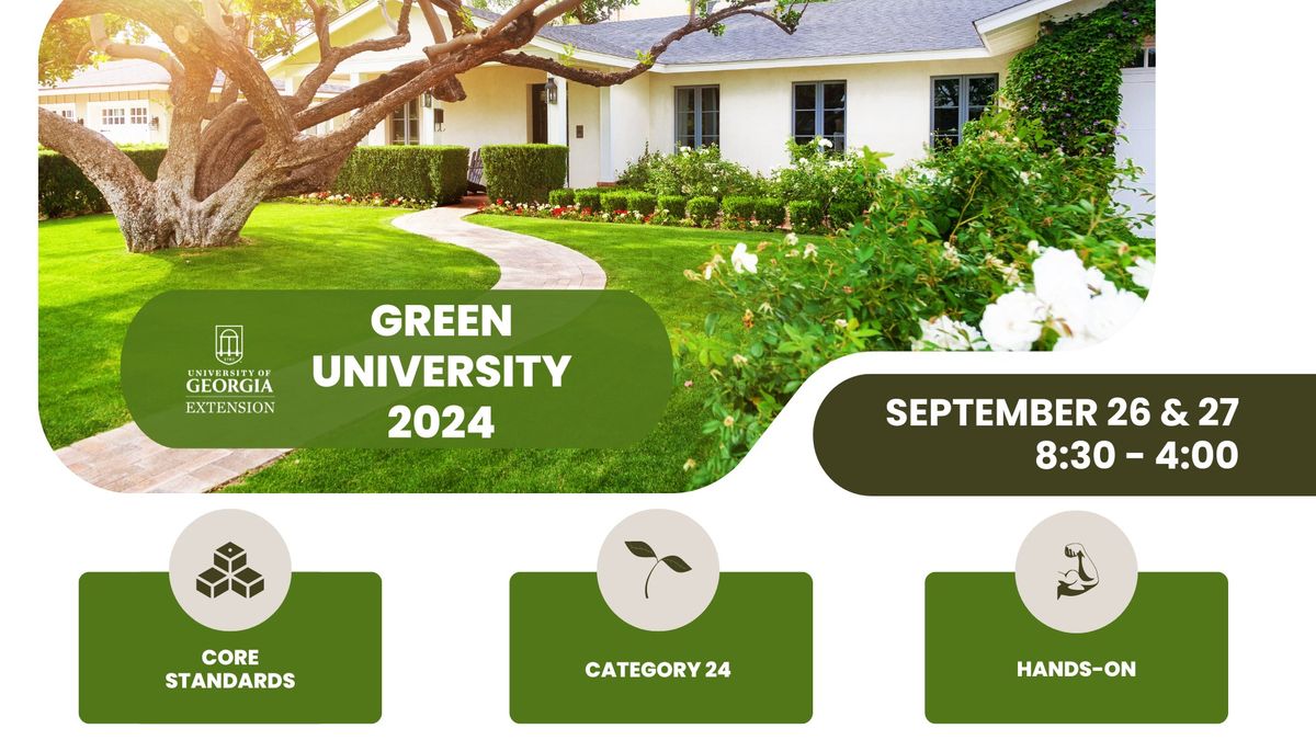 UGA Green University 2024