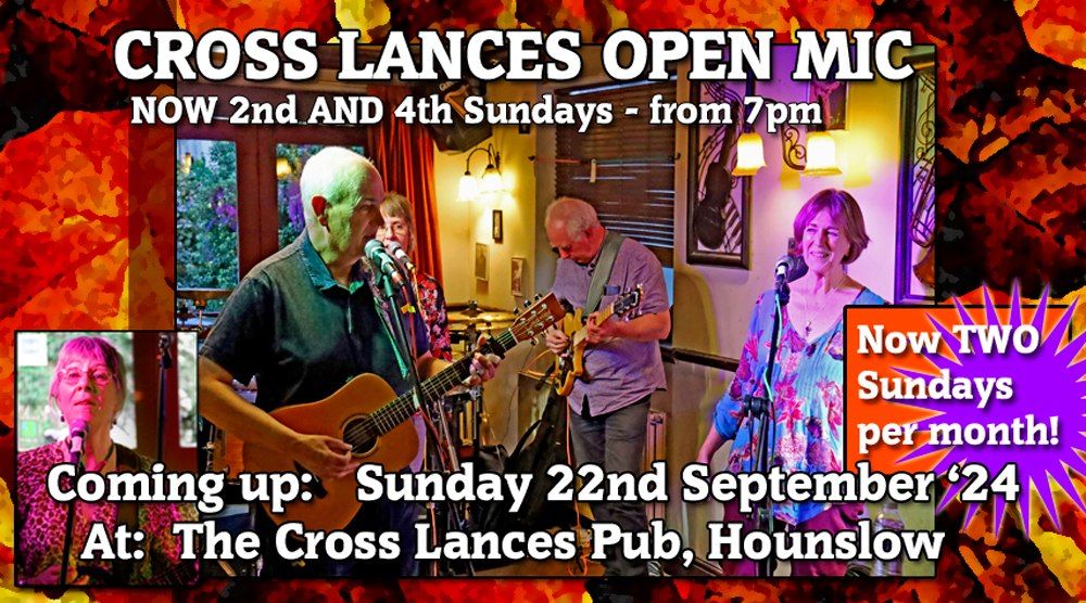 Lances 22nd September Open Mic