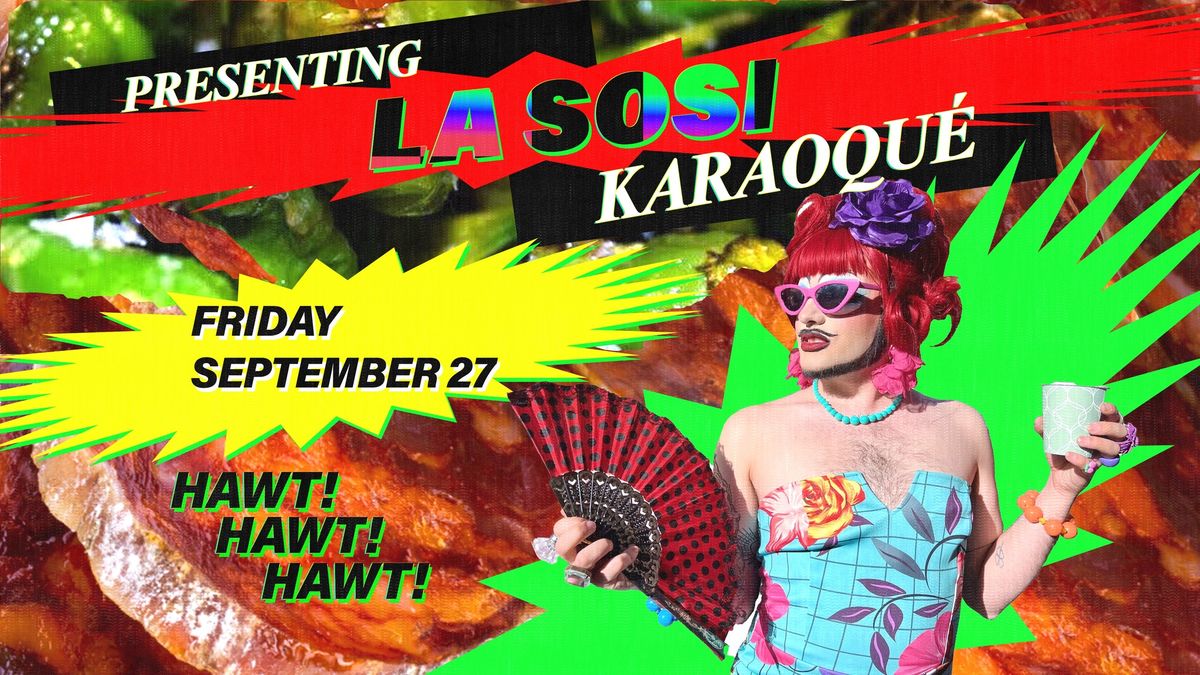 La Sosi Drag Queen Karaoqu\u00e9 \/\/ Plan B \u2013 Malm\u00f6