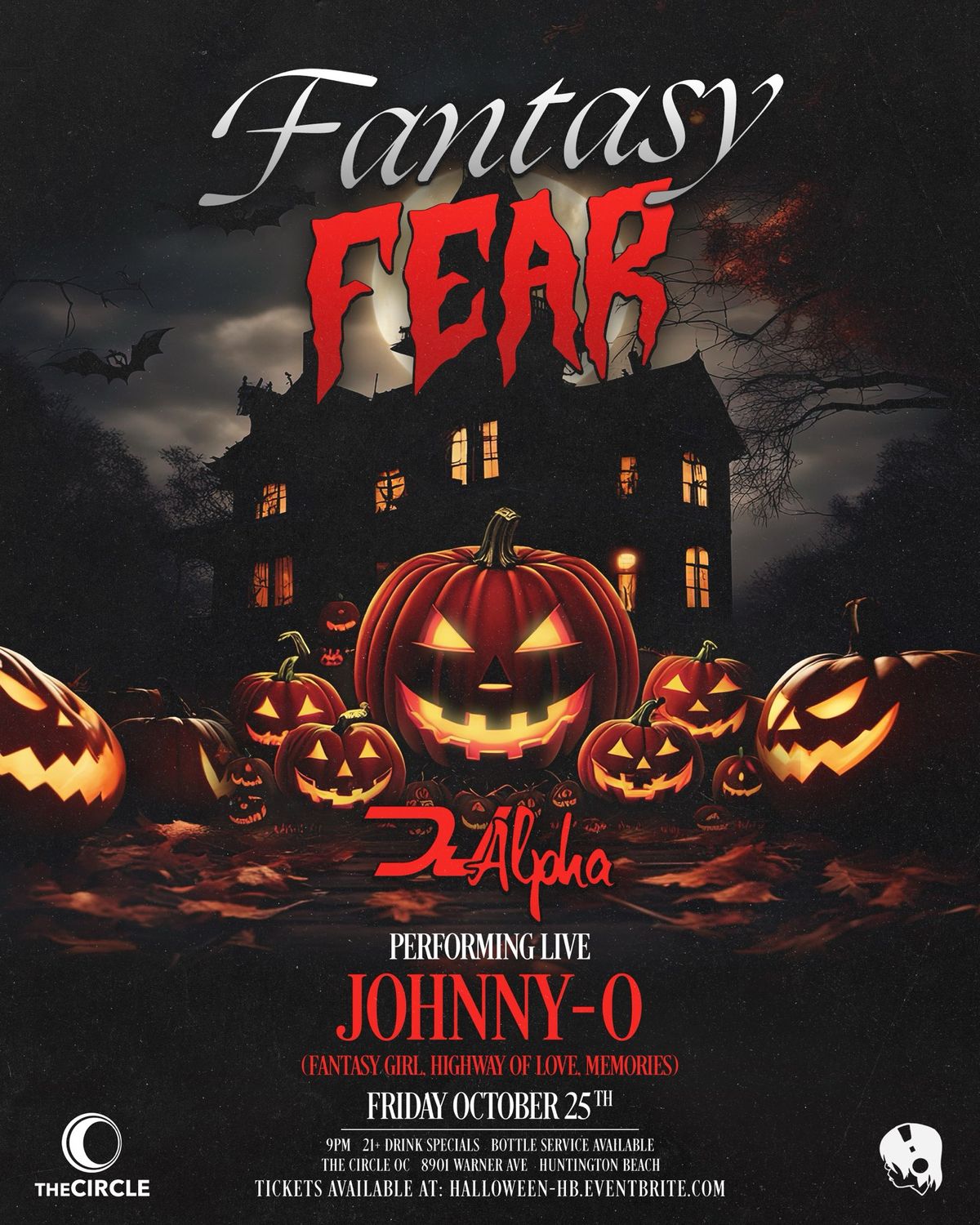 Fantasy Fear Halloween Party 2024: JOHNNY O Live On Stage - Fantasy Girl, Highway of Love, Memories