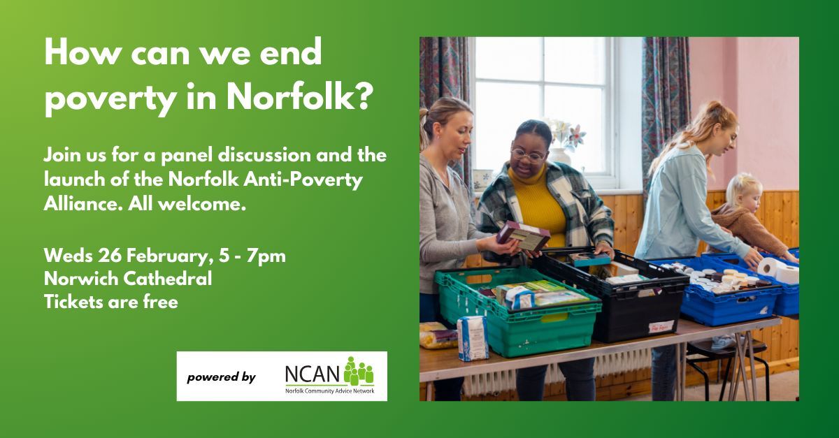 How do we end poverty in Norfolk?